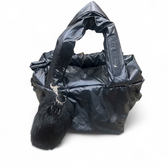 See By Chloe Elegant Black Handbag/Preowned As is - Picture 1 of 15